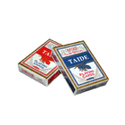Wholesale Promotional Stock Taide German Black Core  Playing Card with Box Gift Board Game Cards